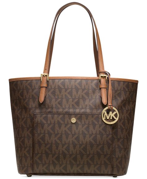 michael kors purse with pocket in front|Michael Kors purse color chart.